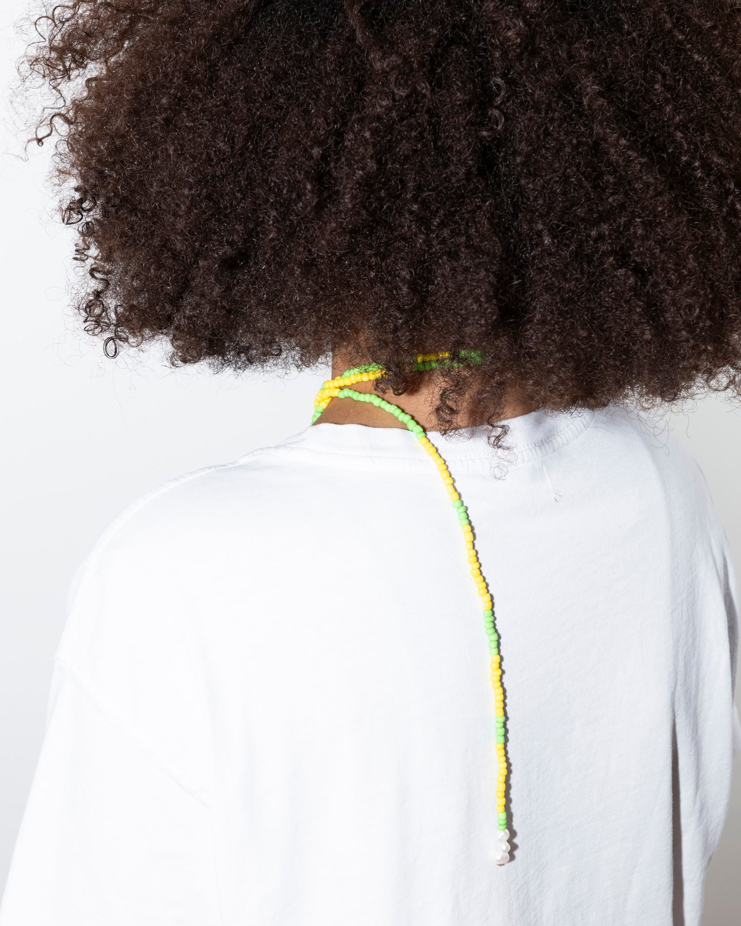 Collier SALT AND PEARLS - Jaune et vert - DROP #4