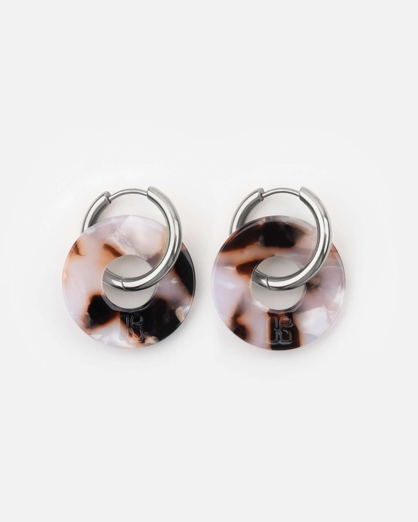 Boucles d'oreilles DONUTS - PanthĂšre -