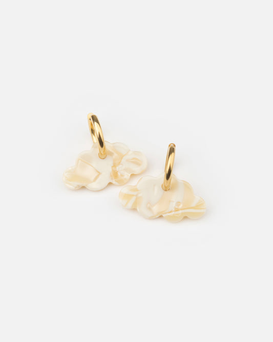 Boucles d'oreilles NUAGE - Nude -