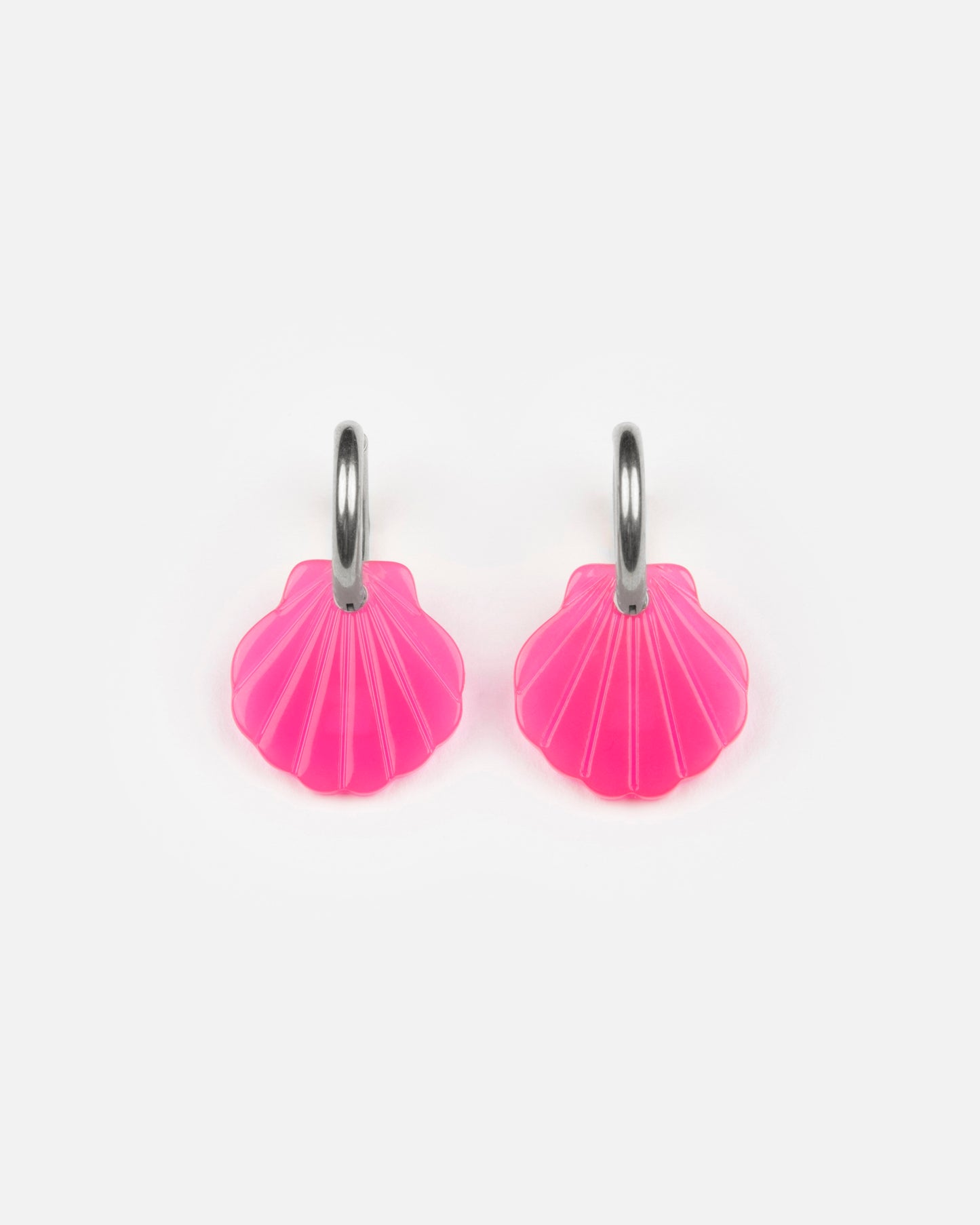 Boucles d'oreilles BABY MERMAID - Fuchsia -
