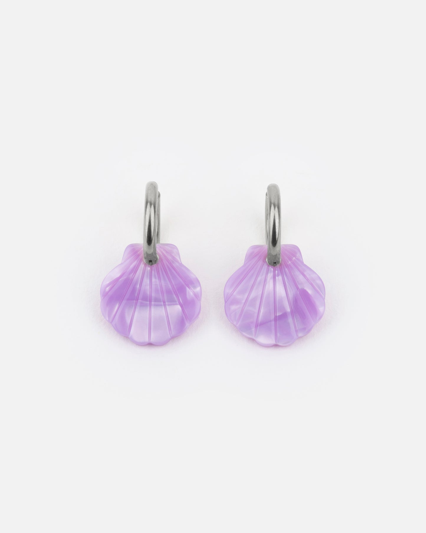 Boucles d'oreilles BABY MERMAID - Lavande -