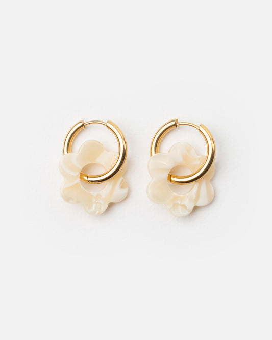 Boucles d'oreilles BABY FLEURETTE - Nude -
